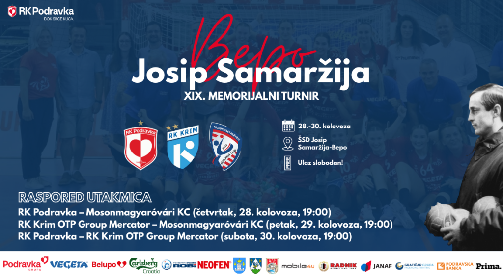 19. izdanje Memorijalnog turnira Josip Samaržija-Bepo donosi tri dana odličnog rukometa