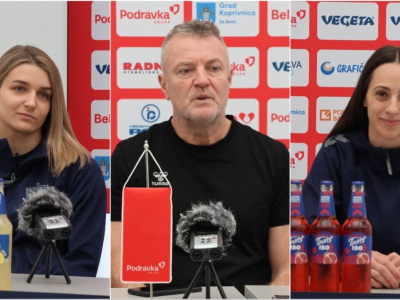 RK Podravka – press konferencija uoči šestog kola EHF CLW