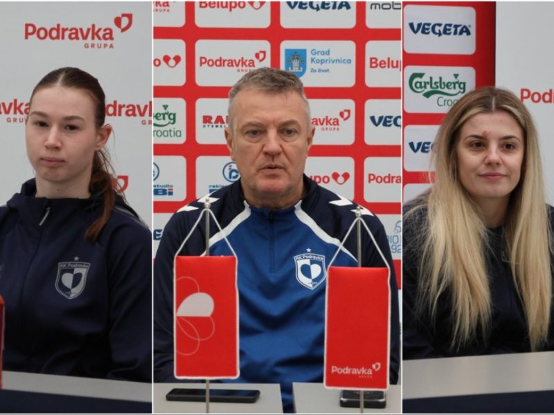 RK Podravka – EHF Liga prvakinja press konferencija