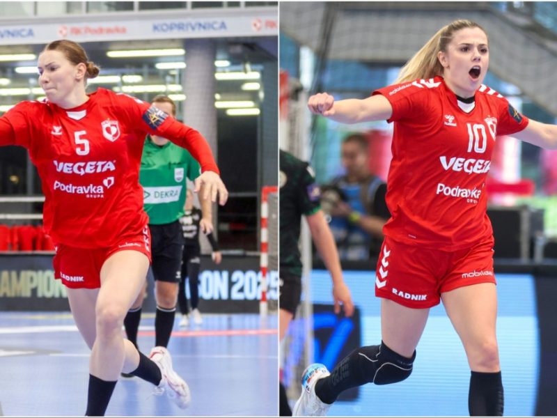 RK Podravka – Katarina Pandža i Matea Pletikosić