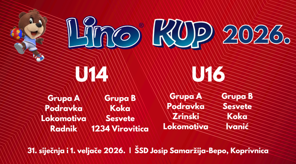 Novo izdanje Lino Kupa ovog vikenda u Bepovoj dvorani: Rukometni praznik koji će okupiti preko 200 rukometašica