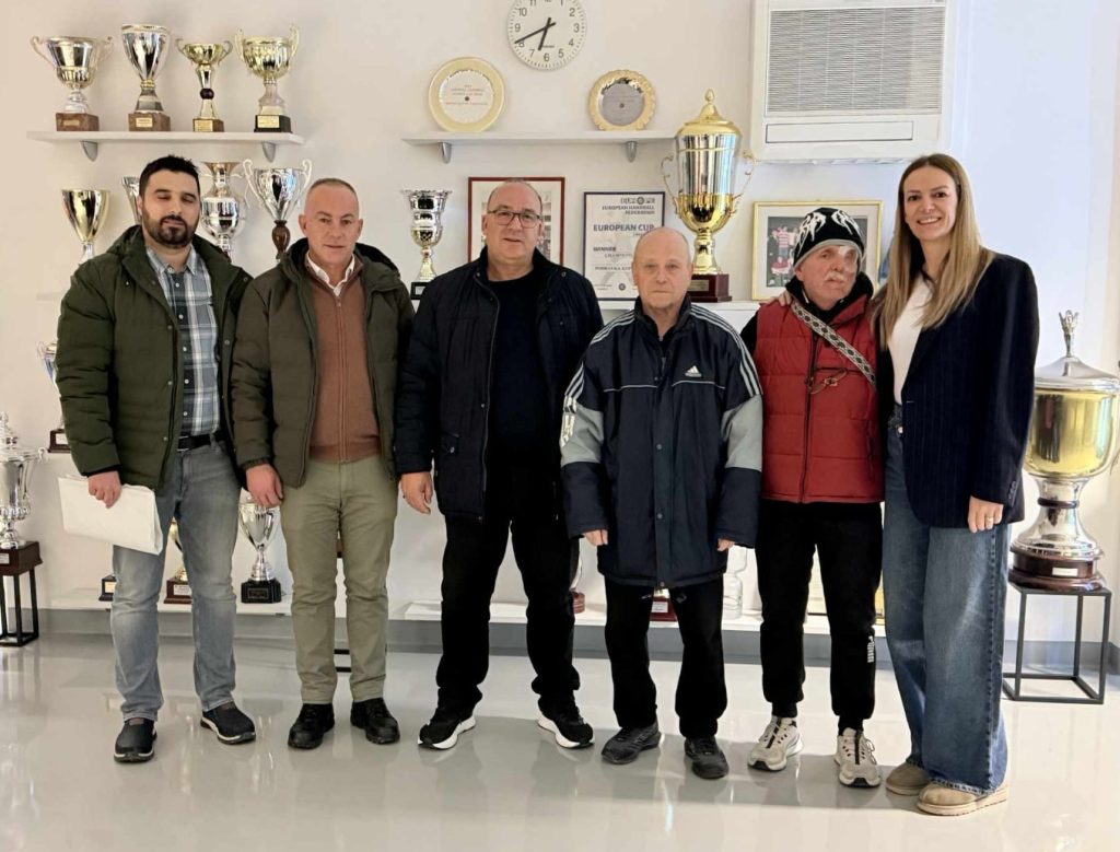 Klupske prostorije posjetila delegacija iz Grada Podujeva